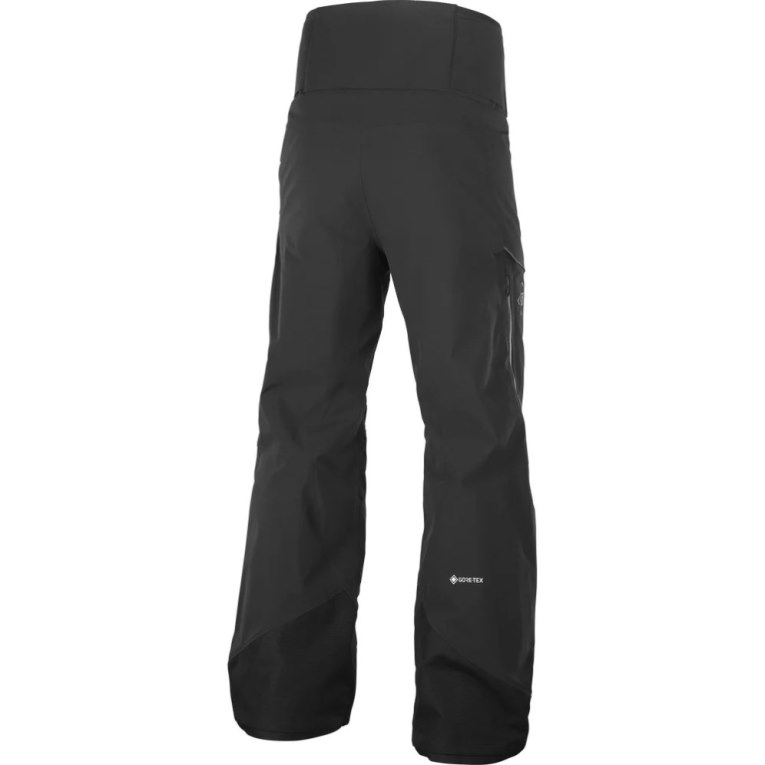 Black Salomon Gravity Gore Tex Men's Ski Pants | PH 79314U